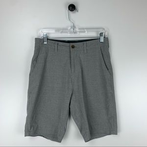 Vissla Men’s Gray Shorts Size 29 Inseam 9 Upcylced Poly Cotton Stretch